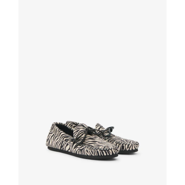 Isabel Marant Fitza Loafers in Zebra | Loafers | Luxury Shoes 