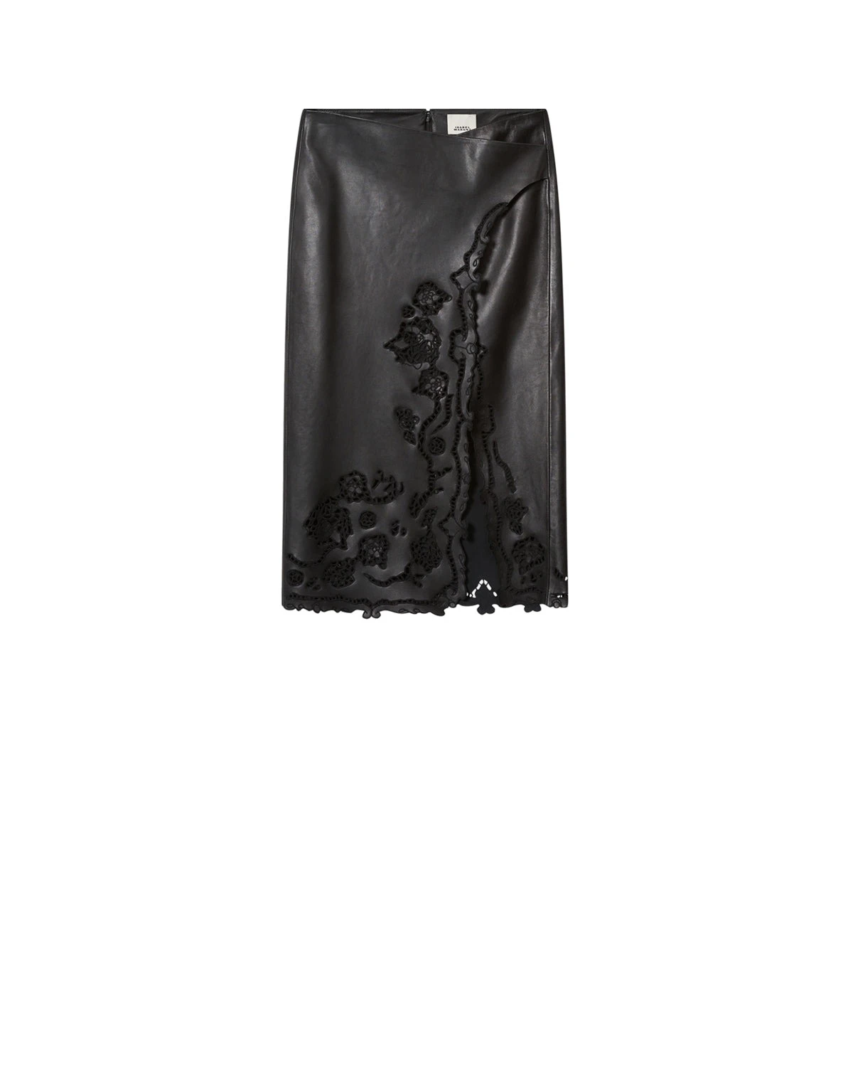 Isabel Marant Fulsa Leather Skirt in Black Isabel Marant Fulsa Leather Skirt in Black | Women | Luxury Shoes