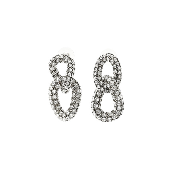Isabel Marant Funky Ring Earrings in Silver | Women | Luxury Shoes 