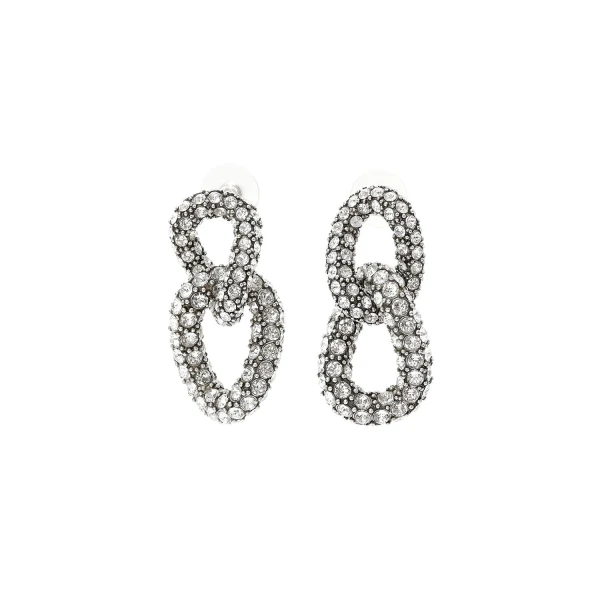 Isabel Marant Funky Ring Earrings in Silver | Women | Luxury Shoes 