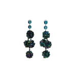Isabel Marant Gia Earrings in Electric Blue and Silver Isabel Marant Gia Earrings in Electric Blue and Silver | Women | Luxury Shoes