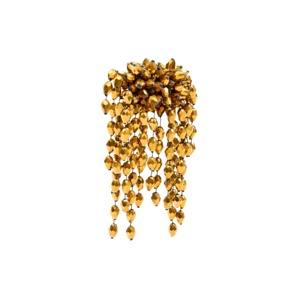 Isabel Marant Hanabi Brooch in Bronze and Silver | Women | Luxury Shoes 