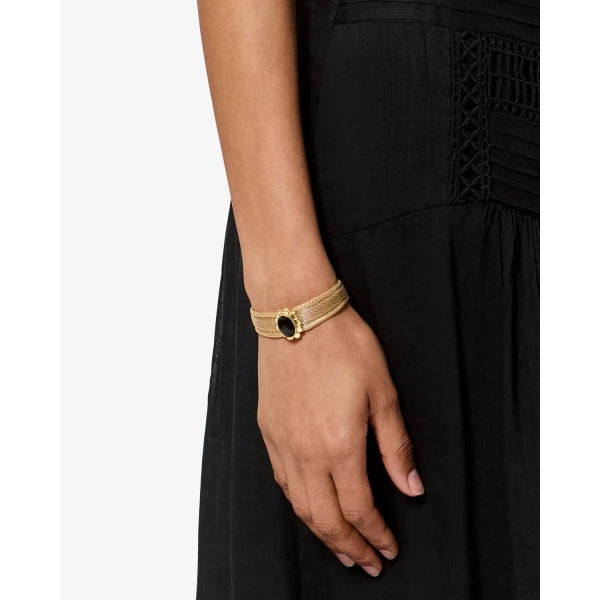 Isabel Marant Hanae Bracelet in Black | Bracelets | Luxury Shoes 