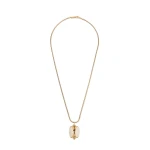Isabel Marant Hanae Long Necklace in Ecru | Women | Luxury Shoes 