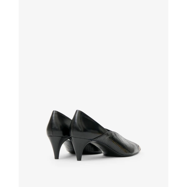 Isabel Marant Ilou Pumps in Black and Zebra | Heels | Luxury Shoes 