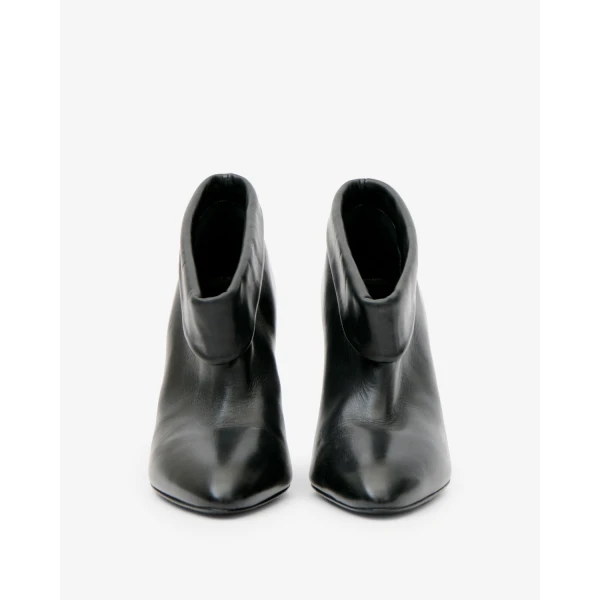 Isabel Marant Janela Ankle Boots in Black | Boots | Luxury Shoes 