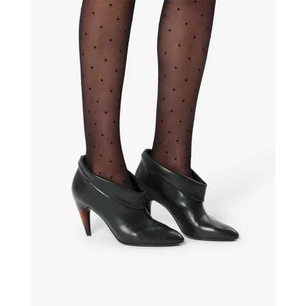 Isabel Marant Janela Ankle Boots in Black | Boots | Luxury Shoes 