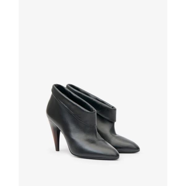 Isabel Marant Janela Ankle Boots in Black | Boots | Luxury Shoes 