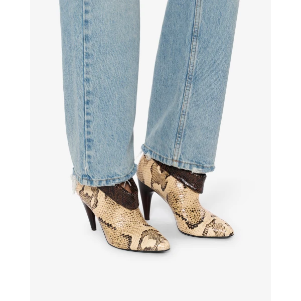 Isabel Marant Janela Ankle Boots in Sahara | Boots | Luxury Shoes 