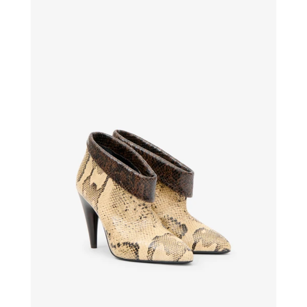 Isabel Marant Janela Ankle Boots in Sahara | Boots | Luxury Shoes 
