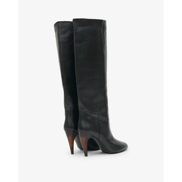 Isabel Marant Jany High Boots in Black | Boots | Luxury Shoes 