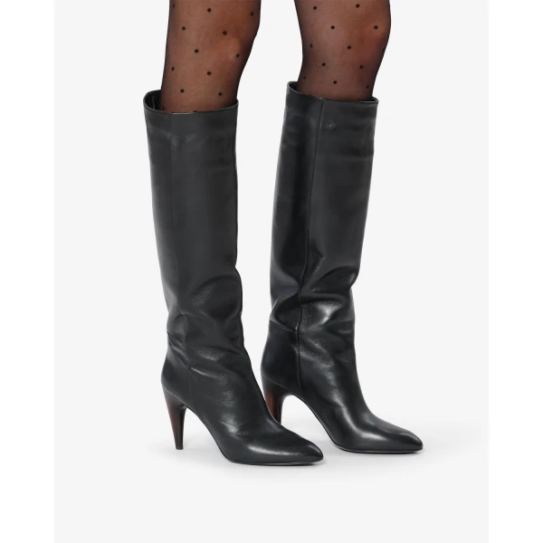 Isabel Marant Jany High Boots in Black | Boots | Luxury Shoes 