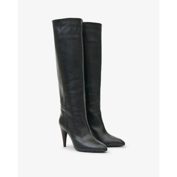 Isabel Marant Jany High Boots in Black | Boots | Luxury Shoes 
