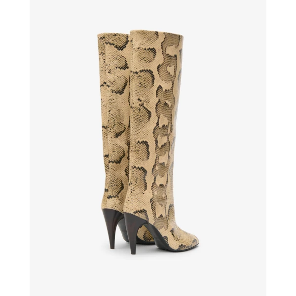 Isabel Marant Jany High Boots in Sahara | Boots | Luxury Shoes 