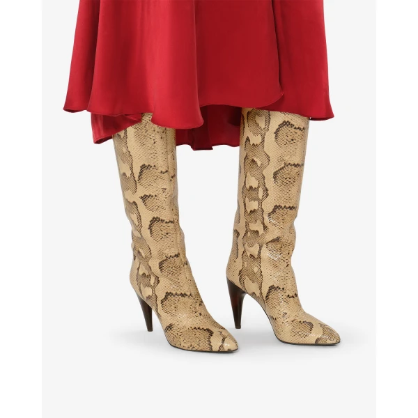 Isabel Marant Jany High Boots in Sahara | Boots | Luxury Shoes 