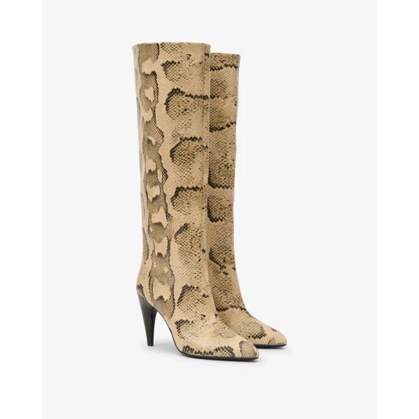Isabel Marant Jany High Boots in Sahara | Boots | Luxury Shoes 