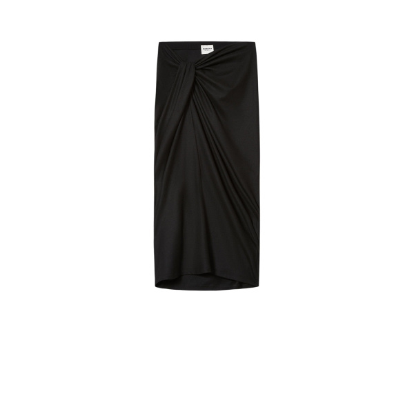 Isabel Marant Jeldia Skirt in Black | Women | Luxury Shoes 