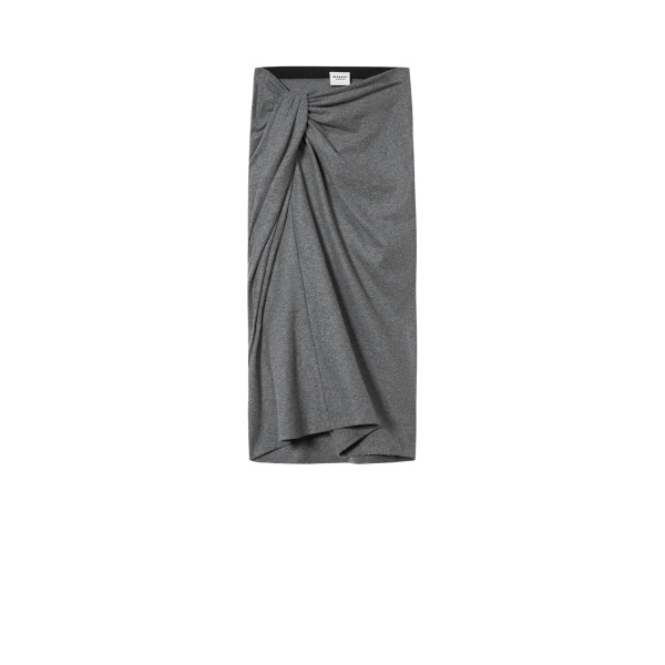 Isabel Marant Jeldia Skirt in Gray | Women | Luxury Shoes 