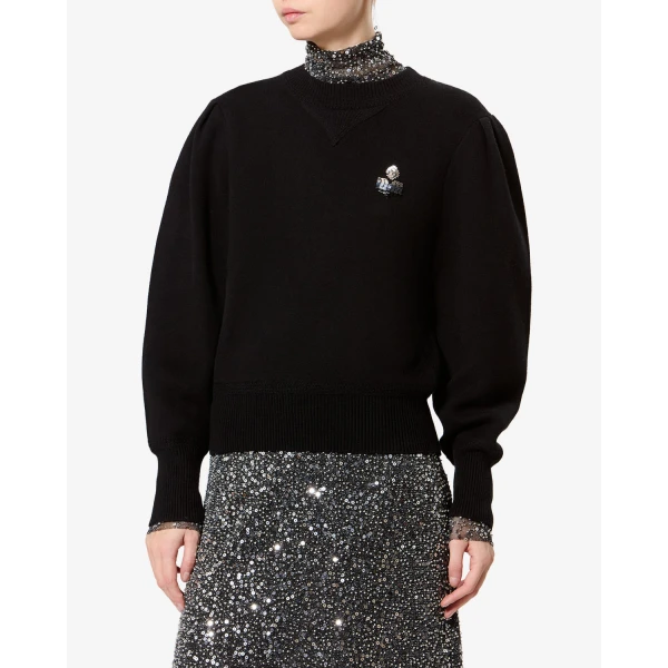 Isabel Marant Kelaya Sweater in Black | Sweaters | Luxury Shoes 