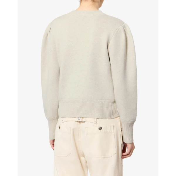 Isabel Marant Kelaya Sweater in Light Gray | Sweaters | Luxury Shoes 