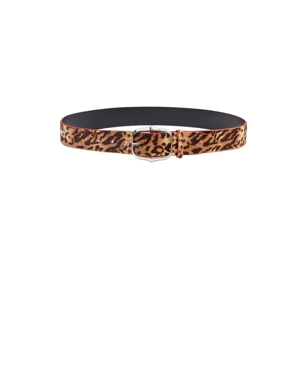 Isabel Marant Lapae Leather Belt in Leopard and Palladium Isabel Marant Lapae Leather Belt in Leopard and Palladium | Women | Luxury Shoes