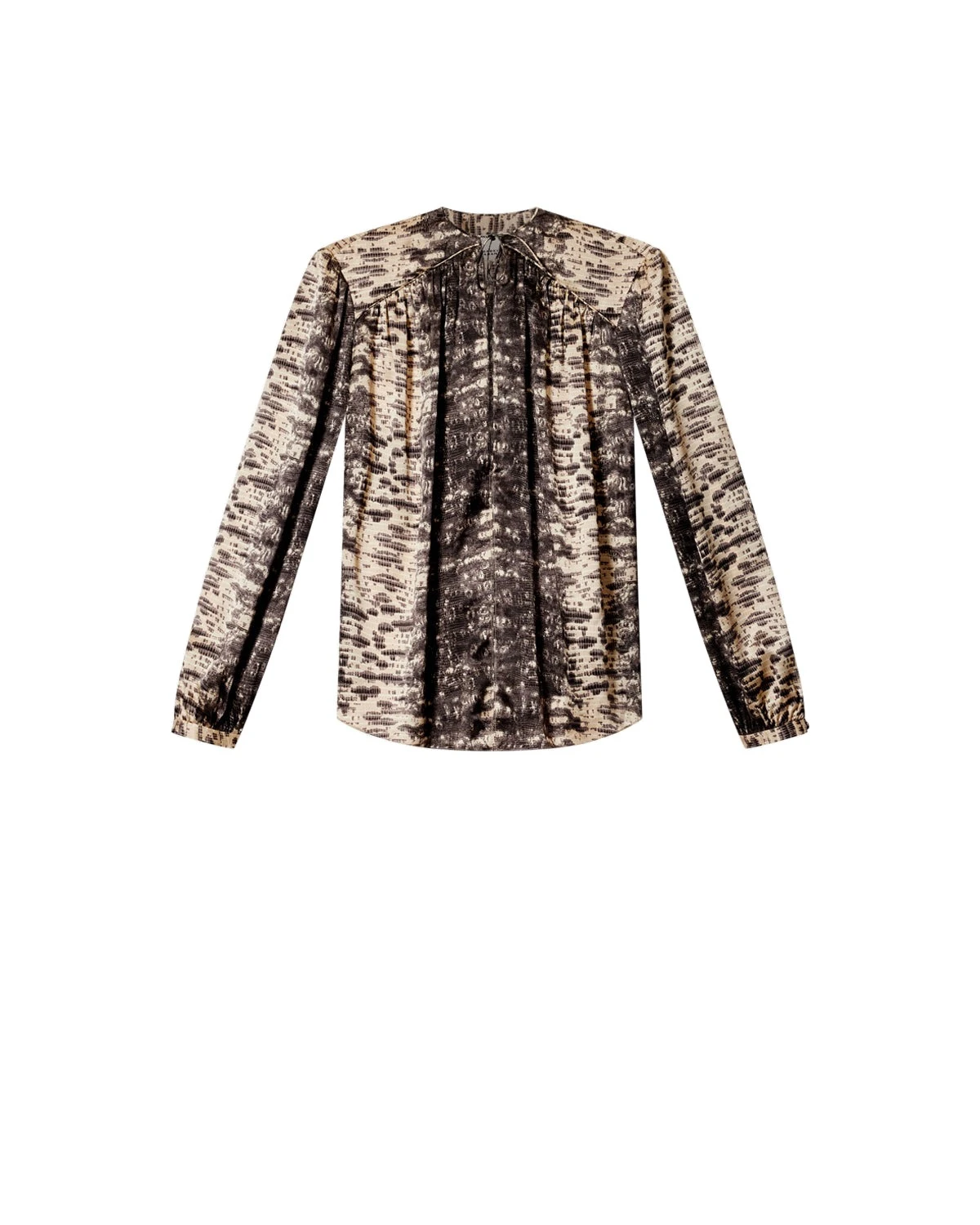 Isabel Marant Laraya Silk Blouse in Beige Isabel Marant Laraya Silk Blouse in Beige | Women | Luxury Shoes