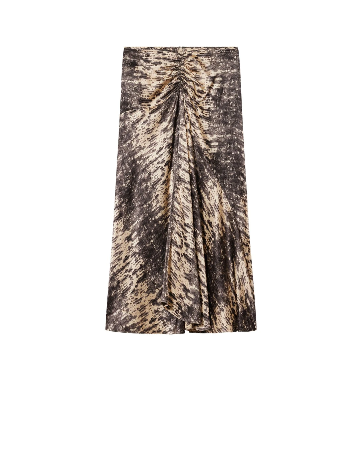 Isabel Marant Laren Silk Skirt in Beige Isabel Marant Laren Silk Skirt in Beige | Women | Luxury Shoes