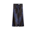 Isabel Marant Laren Silk Skirt in Midnight | Women | Luxury Shoes 