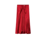 Isabel Marant Laren Silk Skirt in Red Isabel Marant Laren Silk Skirt in Red | Women | Luxury Shoes