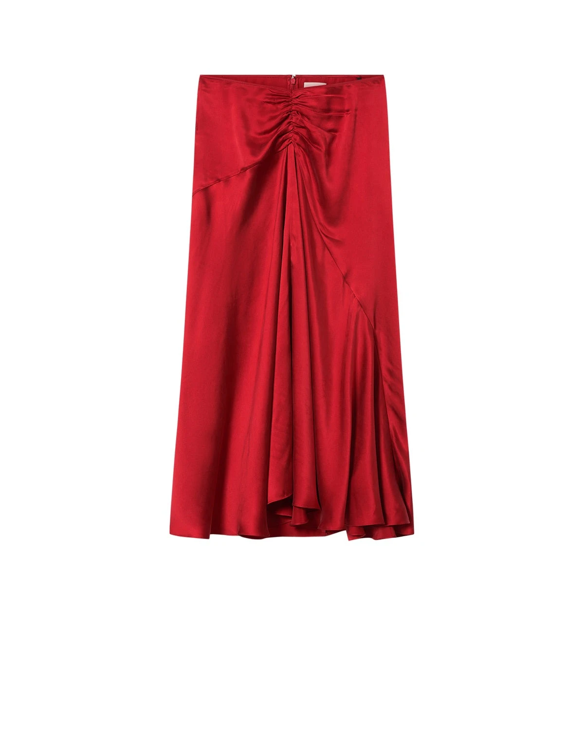 Isabel Marant Laren Silk Skirt in Red Isabel Marant Laren Silk Skirt in Red | Women | Luxury Shoes