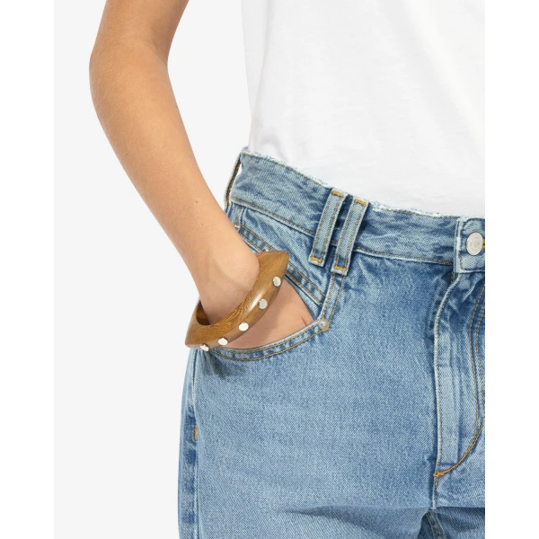 Isabel Marant Layla Bracelet in Havana and Silver | Bracelets | Luxury Shoes 