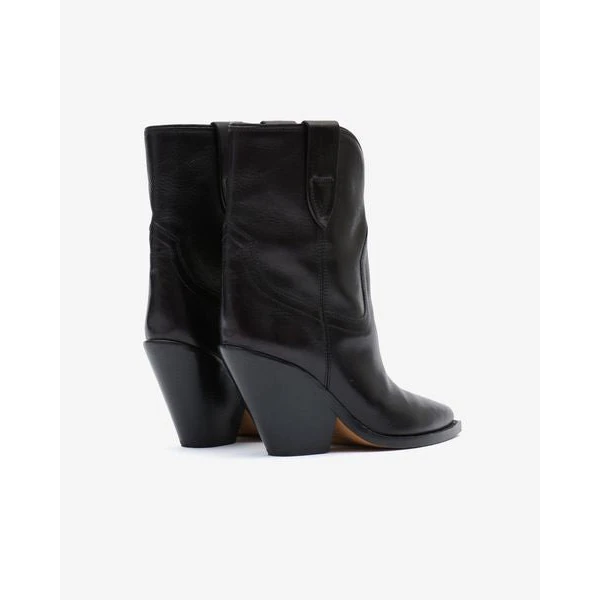 Isabel Marant Leyane Ankle Boots in Black | Boots | Luxury Shoes 