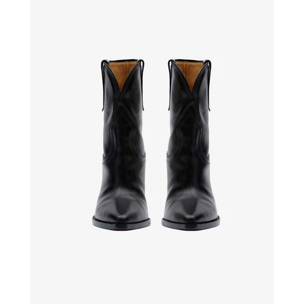 Isabel Marant Leyane Ankle Boots in Black | Boots | Luxury Shoes 