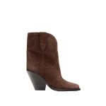 Isabel Marant Leyane Ankle Boots in Chocolate | Women | Luxury Shoes 