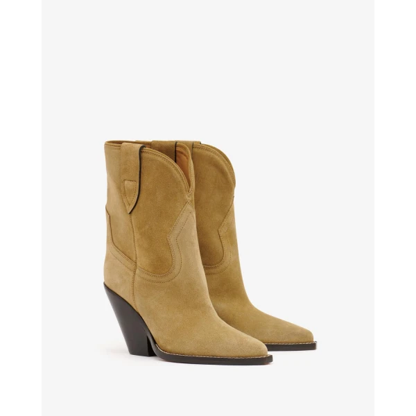 Isabel Marant Leyane Boots in Taupe | Boots | Luxury Shoes 