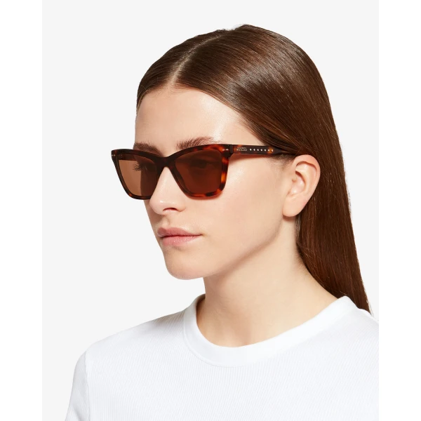 Isabel Marant Leyna Sunglasses in Brown Havana and Brown | Sunglasses | Luxury Shoes 