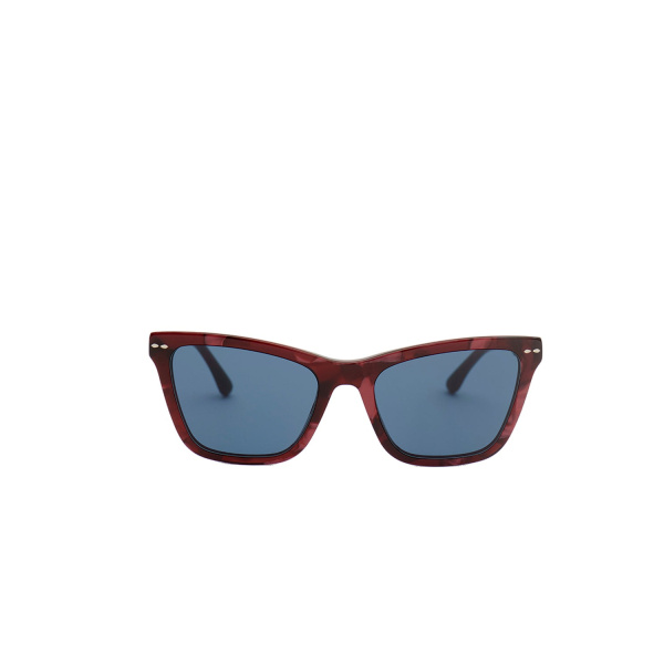 Isabel Marant Leyna Sunglasses in Marble Red and Blue | Women | Luxury Shoes 