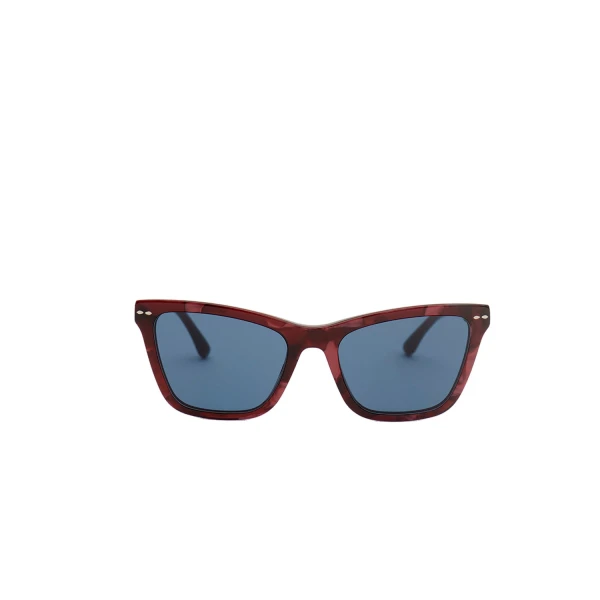 Isabel Marant Leyna Sunglasses in Marble Red and Blue | Women | Luxury Shoes 