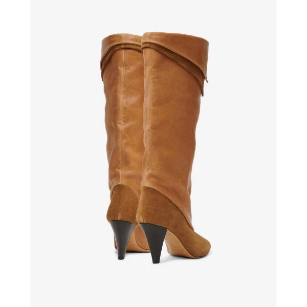 Isabel Marant Lezra Boots in Cognac | Boots | Luxury Shoes 
