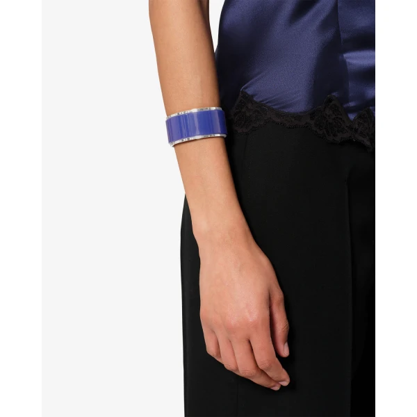 Isabel Marant Liu Bracelet in Royal Blue and Silver | Bracelets | Luxury Shoes 