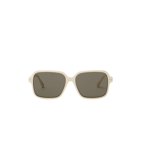 Isabel Marant Loelia Sunglasses in Beige and Grey | Women | Luxury Shoes 