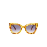 Isabel Marant Louny Sunglasses in Havana Honey and Dark Gray | Women | Luxury Shoes 