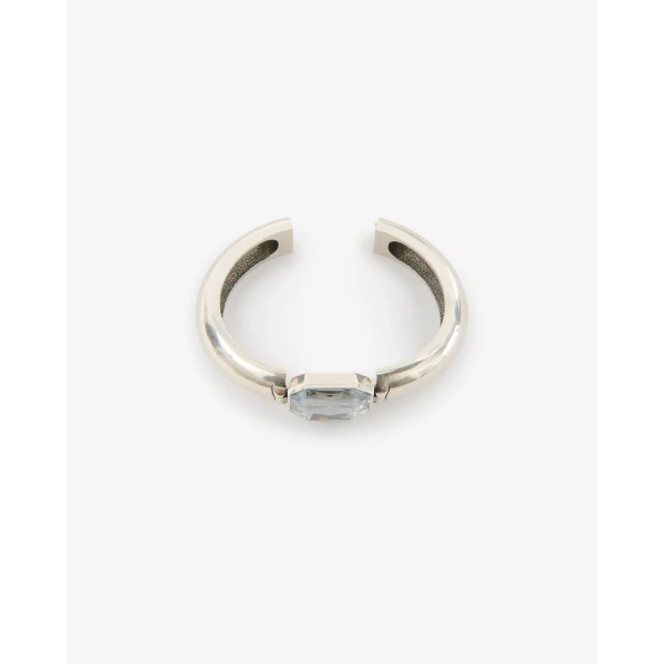 Isabel Marant Luce Bracelet in Light Gray and Silver | Bracelets | Luxury Shoes 