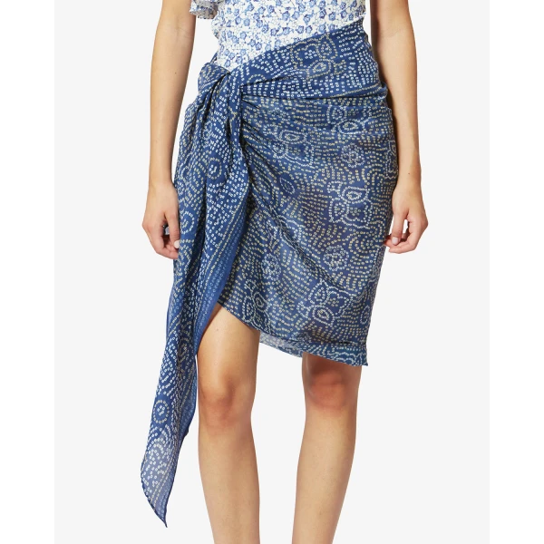 Isabel Marant Lucilia Pareo in Blue | Beachwear | Luxury Shoes 