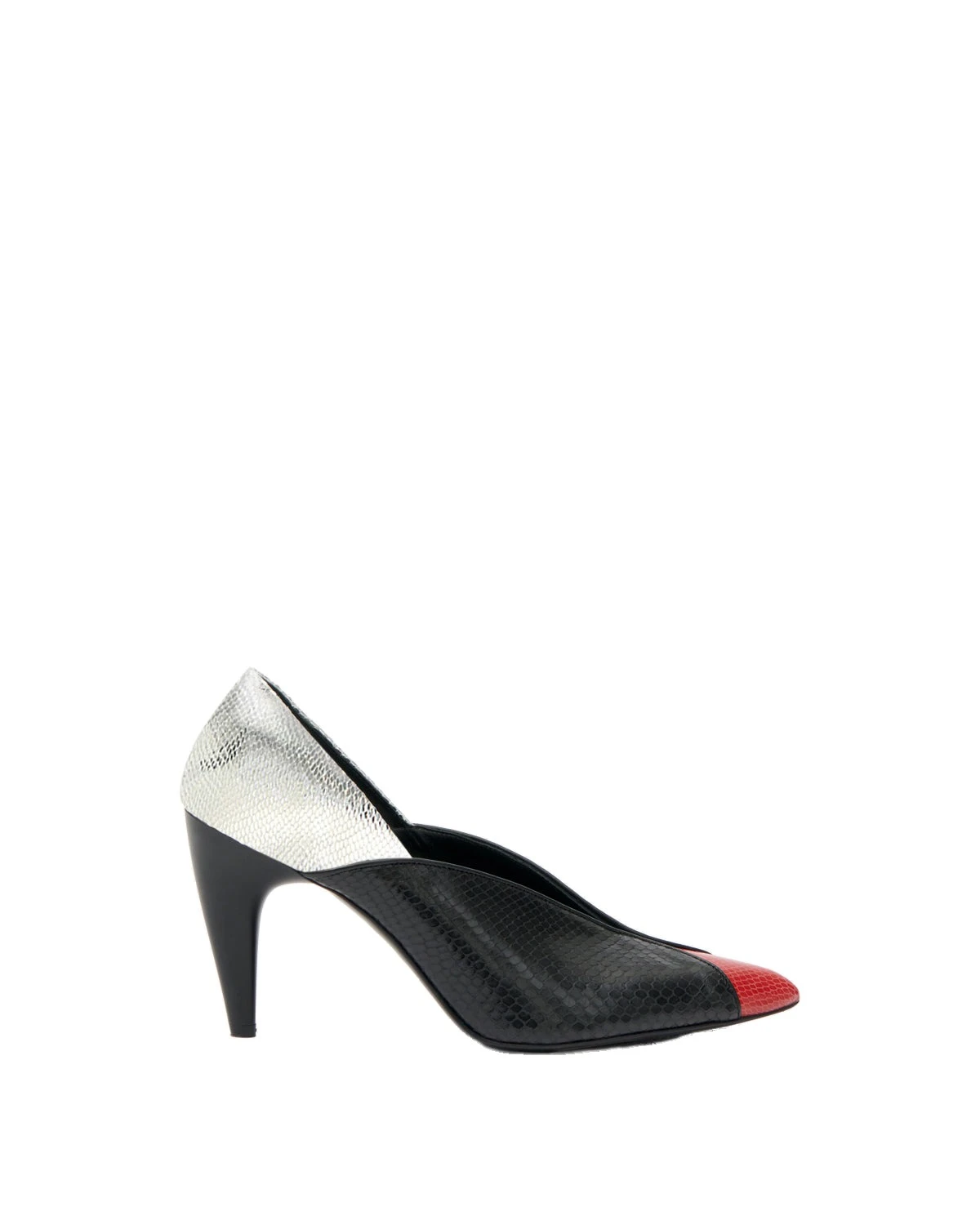 Isabel Marant Luza Pumps in Black and Scarlet Red Isabel Marant Luza Pumps in Black and Scarlet Red | Women | Luxury Shoes