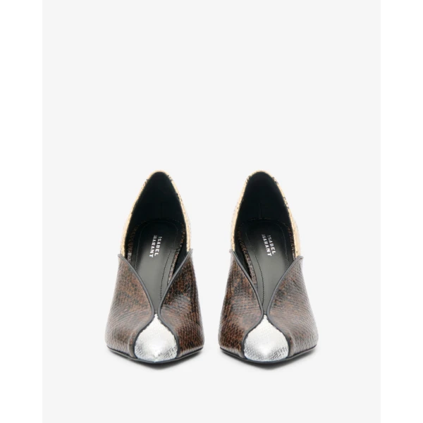 Isabel Marant Luza Pumps in Sahara and Mocha | Heels | Luxury Shoes 