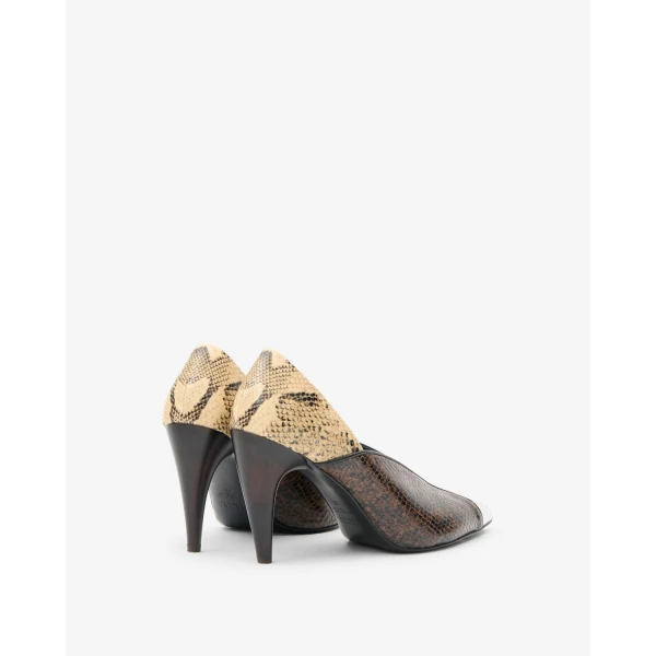 Isabel Marant Luza Pumps in Sahara and Mocha | Heels | Luxury Shoes 