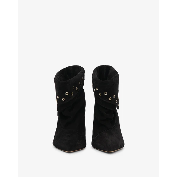 Isabel Marant Lyone Ankle Boots in Black | Boots | Luxury Shoes 