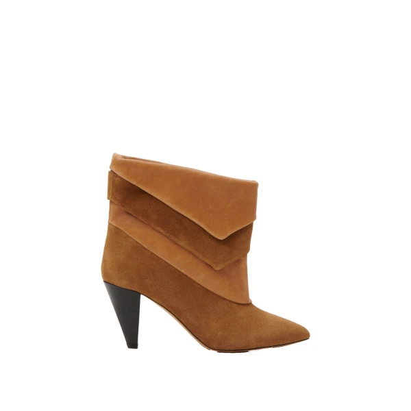 Lyone Ankle Boots in Cognac