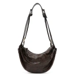 Isabel Marant Maia Medium Bag in Python-Effect Leather, Mocha | Women | Luxury Shoes 